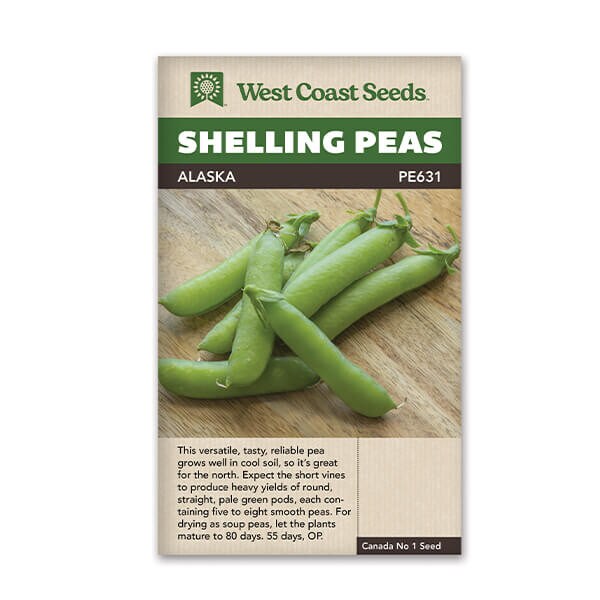 West Coast Seeds Shelling Pea Seeds